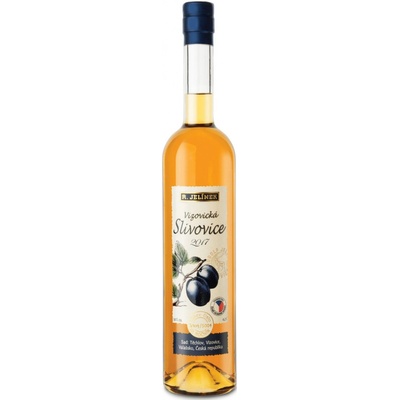 Rudolf Jelínek Vizovická Slivovica 2017 50% 0,7 l (čistá fľaša)