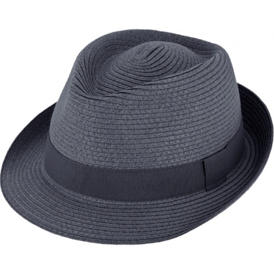 Fiebig since 1903 Nemačkavý letní modrý klobouk Trilby od Fiebig