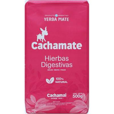 Yerba maté Cachamate Bylinná zmes "Rosa" na trávenie 500 g