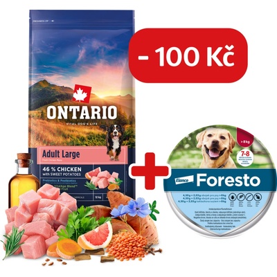Ontario Adult Large Chicken & Sweet Potatoes 12 kg