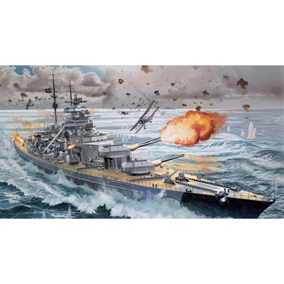 Revell Bitevní loď Bismarck 1:350