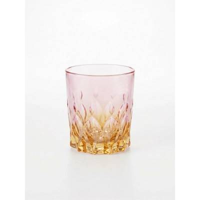 BOHEMIA PRESTIGE BOHEMIA PRESTIGE CONTE ROSE AMBER POHÁR NA WHISKY 6 x 340 ml