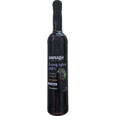 Nonage Černý rybíz 100% Juice 0,5 l