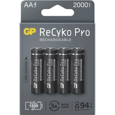 GP ReCyko Pro AA 4ks 1033224200