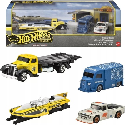 Mattel Hot Wheels HRT51 prémiová sada