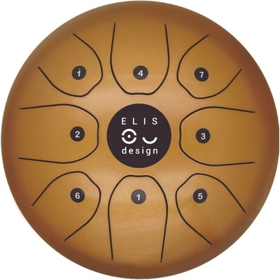 ELIS DESIGN Kovový bubínek Drumboo velký zlatý – Hledejceny.cz