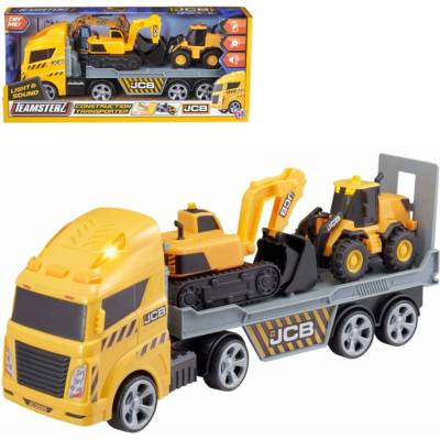 Alltoys JCB transportní vozidlo na baterie zvuk světla