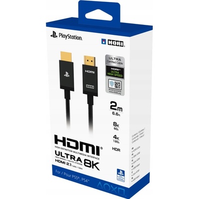 HORI PS5 HDMI 2.1 Ultra High Speed 8K 4K HDR 2 m