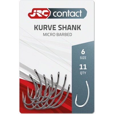 JRC Kurve Shank Carp Hooks vel.6 11 ks