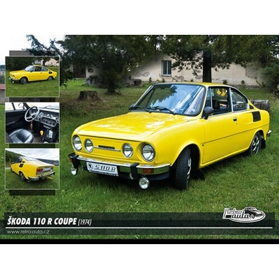 Retro cars Škoda 110 R Coupe 1974 500 dielov