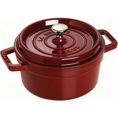 Staub Hrniec okrúhly 22 cm 2,6 l vínový
