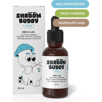 Bard Shroom Buddy Dogs kapky na svěží dech 30 ml