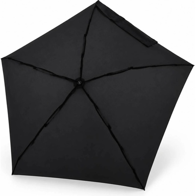 Doppler Compact Nano uni manual Simply Black dámský/ pánský skládací deštník