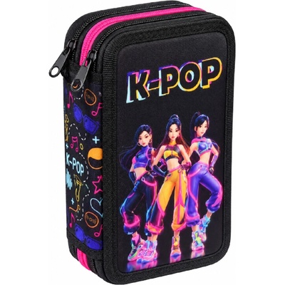 Demon třípatrový KPop Hunters Huntrix černý