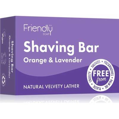 Friendly Soap prírodné mydlo na holenie bez vône 95 g