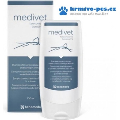 Medivet veterinární šampon lupy a svědění 100 ml – Hledejceny.cz