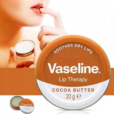 Vaseline Lip Therapy Original Tin Cocoa Butter Lipbalm Balzám na rty 20 g – Hledejceny.cz