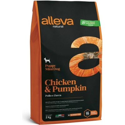 Alleva Natural Puppy Medium Chicken and Pumpkin 0,8 kg