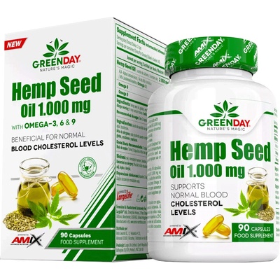 Amix Nutrition Hemp Seed Oil 1.000 mg 60 kapsúl