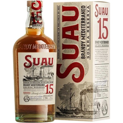 Suau brandy 15y 37% 0,7 L (tuba)