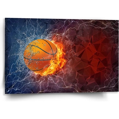 Sablio Obraz Basketbalový míč - 120x80 cm – Hledejceny.cz