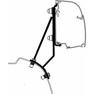 Kit adaptérů pro Ford Transit Custom na markýzy Thule Omnistor 3200 – Hledejceny.cz