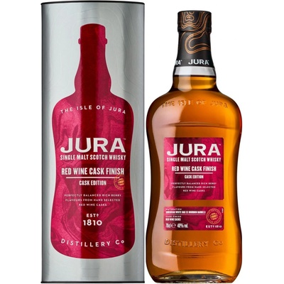 Isle of Jura Red Wine Cask Finish 40% 0,7 l (tuba)