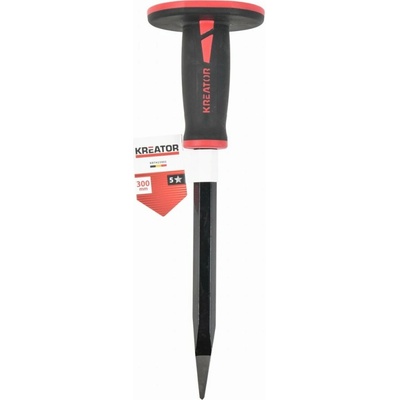 Sekáč ruční špice s ochranou 300mm KREATOR KRTH23905