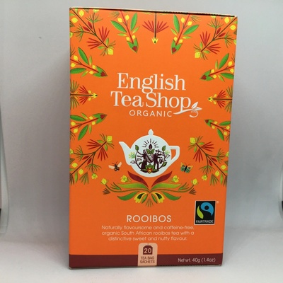 English Tea Shop čaj Rooibos Bio 20 ks