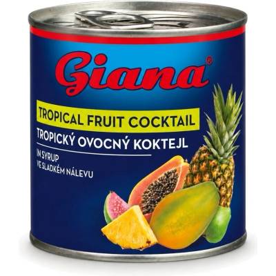 Giana Tropický ovocný koktail v sladkom náleve 425 g