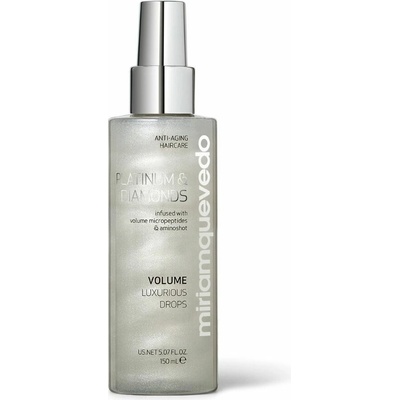MIRIAM QUEVEDO Platinum and Diamonds Luxusný záverečný sprej pre objem vlasov 150 ml