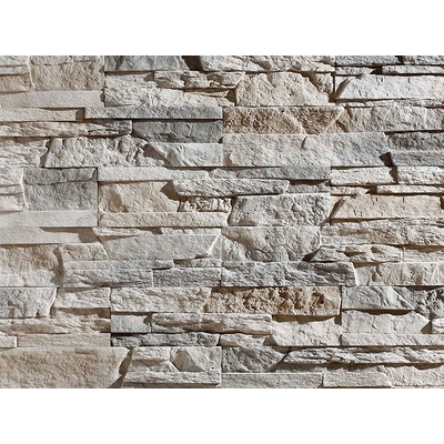 Stones Patan soft grey 38,5 x 10 cm reliéfny PATANSOGR 0,46m²