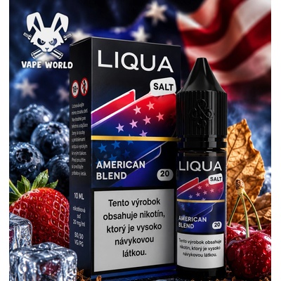 Liqua Salt American Blend 10 ml 20 mg