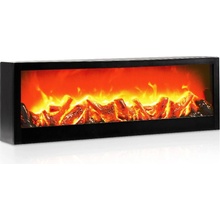 Vilde Dekoratívny elektrický LED krb 60 x 10 x 20 cm