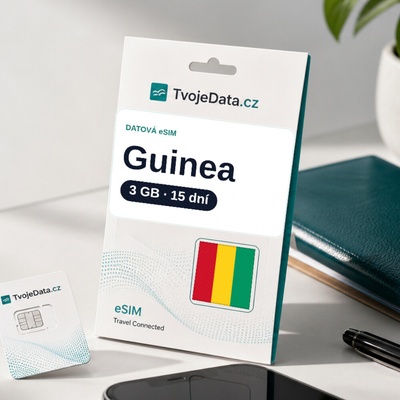 eSIM Guinea 3 GB / 14 dní
