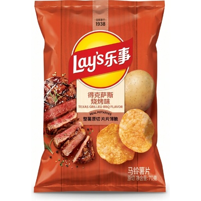 Lay's Texas Grilled BBQ 70 g