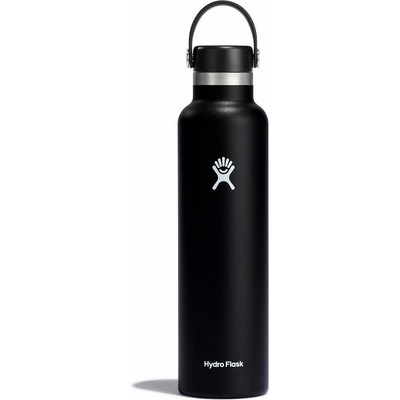 Hydro Flask Nerezová termoláhev Standard Mouth Flex Cap 24 oz 709 ml Black