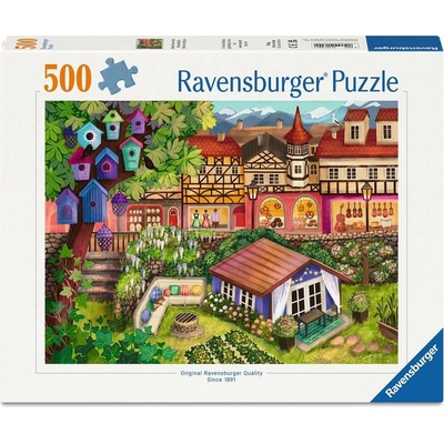 Ravensburger Pokojné zákutie pri tržnici 500 dielov