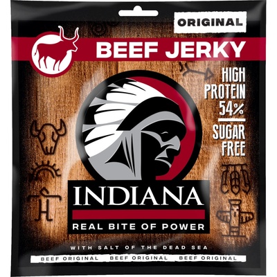 INDIANA JERKY HOVĚZÍ ORIGINÁL 25 g – Hledejceny.cz
