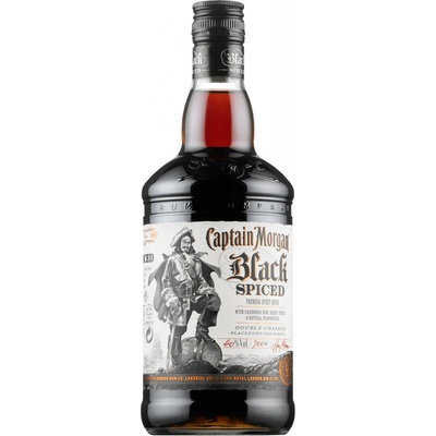 Captain Morgan Black Spiced 40% 0,7 l (holá láhev)