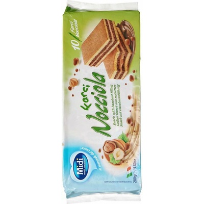 Midi koláčiky s lieskovoorieškovou náplňou 280 g