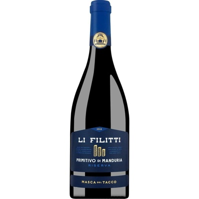 Masca del Tacco Li Filitti Primitivo di Manduria Riserva 14,5% 0,75 l (holá láhev)