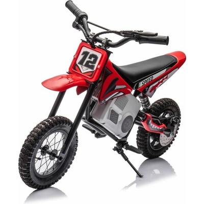 Mamido elektrická motorka Cross 350W 36V červená