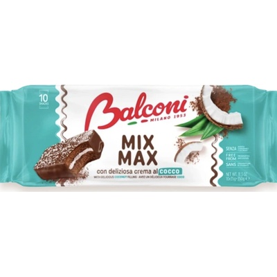 Balconi Mix Max kokosové řezy 10 ks 350 g