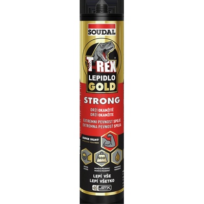 SOUDAL lepidlo T-REX GOLD STRONG 290 ml