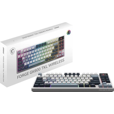 MSI FORGE GK600 TKL WIRELESS Sky S11-43USP01-HH9