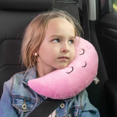 Benbat vankúšik cestovný Mooni Pink