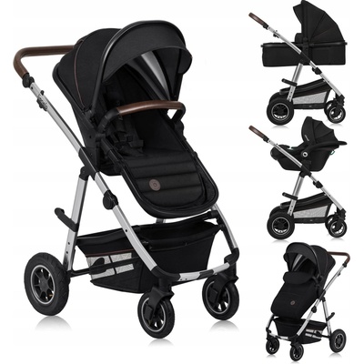 Lionelo AMBER 3IN1 BLACK SILVER 2023