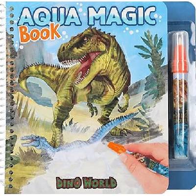 omaľovánka s magickou fixkou Dino World Aqua Magic