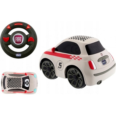 Chicco Fiat 500 z pilotem biały